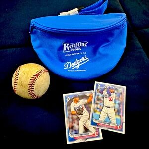 NEW Los Angeles LA Dodgers MLB KETEL ONE Vodka Promo Fanny Pack Belt Bag Blue